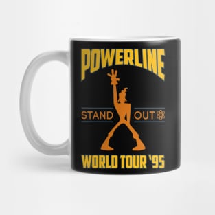 Powerline Stand Out World Tour '95 Mug